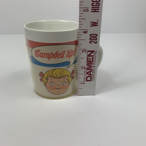 Vintage 1970s Soup Campbell Up! Plastic Cup by West Bend Thermo-Serv - Picture 2 of 8